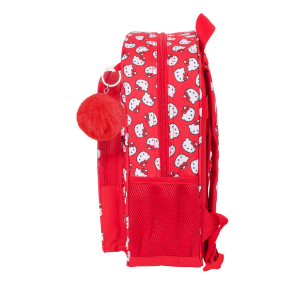Schulrucksack Hello Kitty Iconic Weiß Rot 26 x 34 x 11 cm – Bild 2