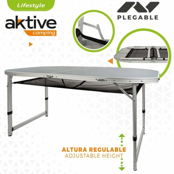 Table Klapptisch Aktive 149 x 80 x 59 cm Camping – Bild 3
