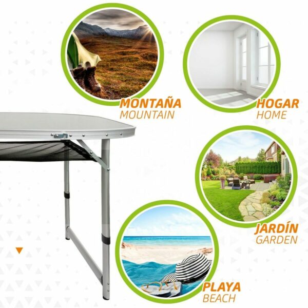 Table Klapptisch Aktive 149 x 80 x 59 cm Camping – Bild 5