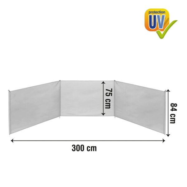 Windschutz Aktive 300 x 85 x 2 cm – Bild 3