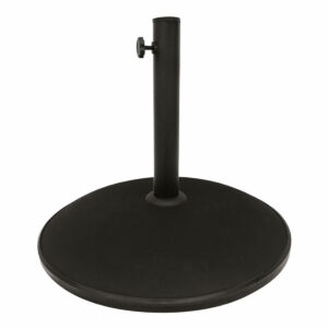 Fuß für Sonnenschirm Colorbaby 15 kg Schwarz Stahl Zement