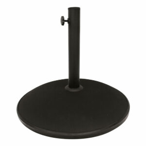 Fuß für Sonnenschirm Colorbaby 25 kg Schwarz Stahl Zement