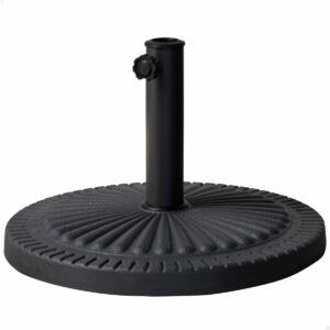 Fuß für Sonnenschirm Aktive 14 Kg Schwarz Stahl Polyesterharz 49 x 32 cm