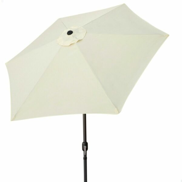 Sonnenschirm Aktive Creme Aluminium Stahl 300 cm