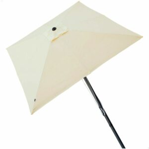 Sonnenschirm Aktive Creme Aluminium Stahl 300 x 300 cm