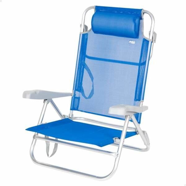 Gepolsterte Campingstuhl Aktive 72 x 63 x 21 cm