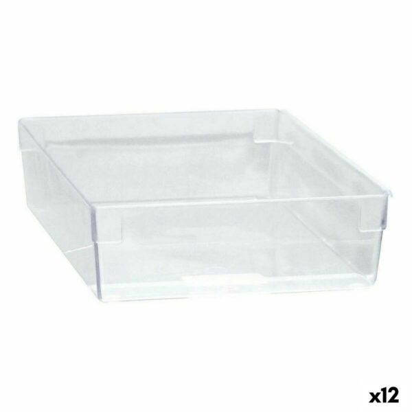 Mehrzweckbox   Modular Durchsichtig 22,5 x 15,5 x 5,3 cm (12 Stück)