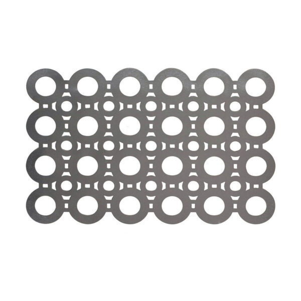 Untersetzer Viejo Valle PVC Silberfarben 45 x 30 cm (24 Stück) – Bild 2