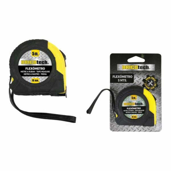 Flexometer Bricotech 5 m 13,5 x 8,5 x 3 cm (24 Stück) – Bild 2