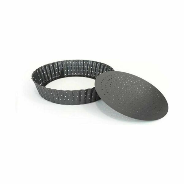 Kuchenspringform Quttin Stahl 24 x 5 cm (12 Stück) – Bild 4
