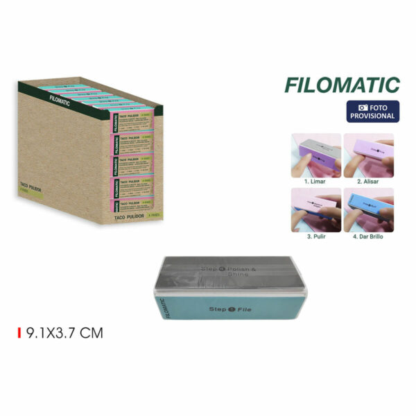 Nagelfeile Filomatic Multifunktion (24 Stück) – Bild 3