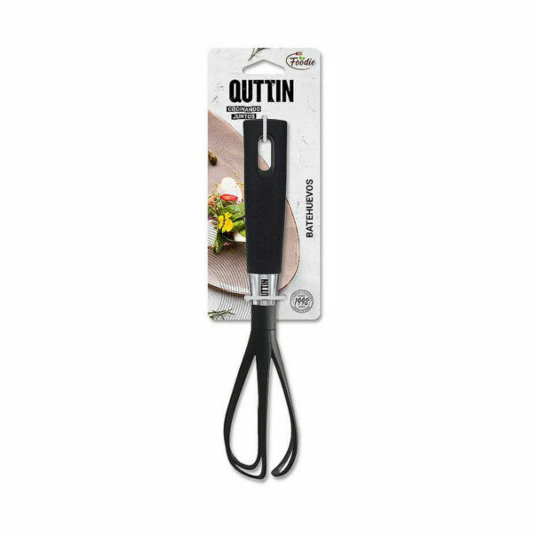 Handschneebesen Quttin Foodie Schwarz Nylon (24 Stück) – Bild 3