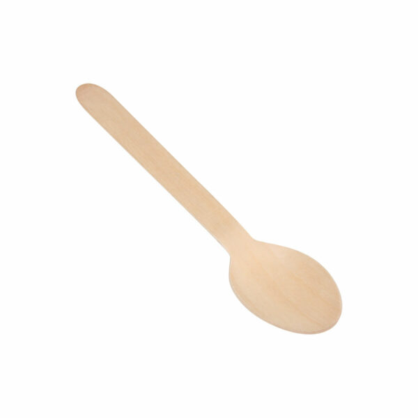 Löffel-Set Algon Holz 20 Stück 16 x 3 x 1 cm – Bild 3
