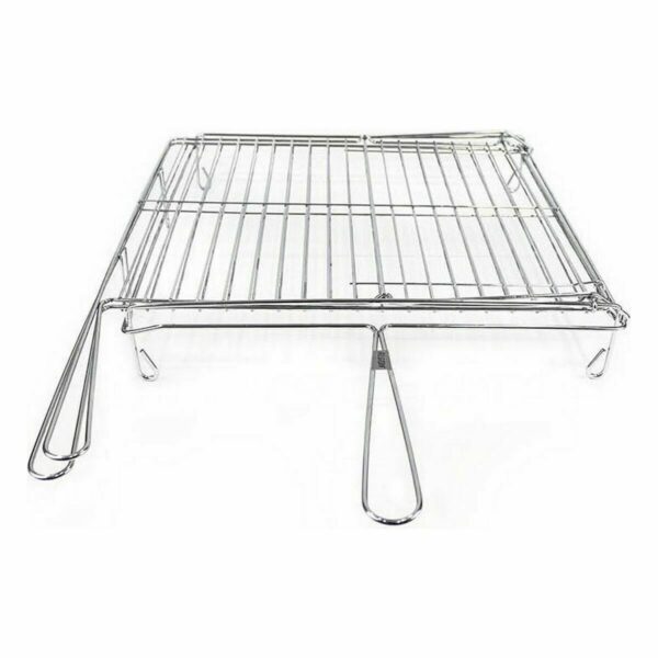 Grill Algon Verchromt Drehend 40 x 45 x 10 cm (4 Stück) – Bild 2