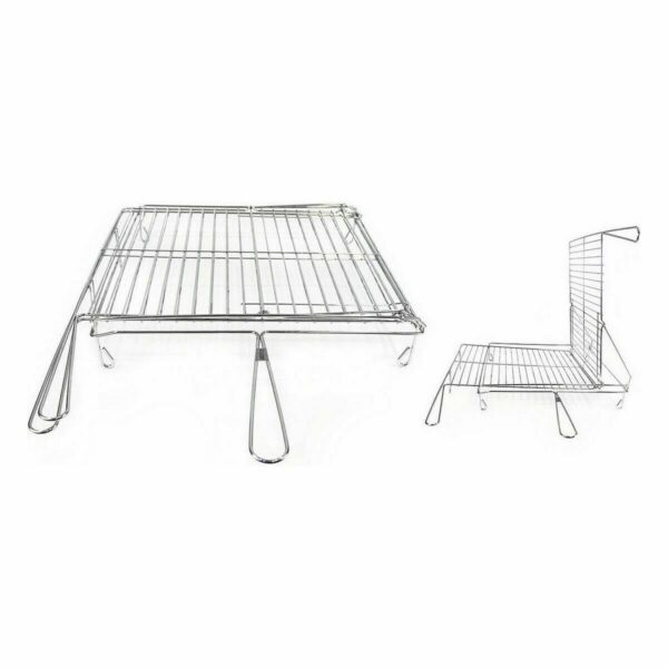Grill Algon Verchromt Drehend 40 x 45 x 10 cm (4 Stück) – Bild 3