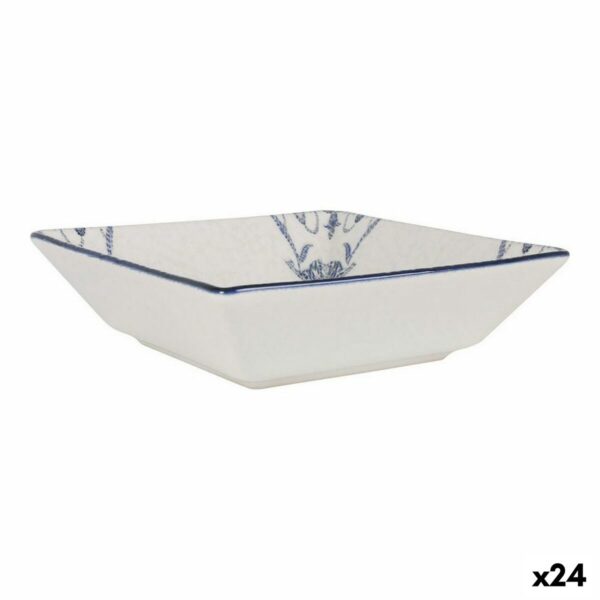 Schüssel für Vorspeisen La Mediterránea Rosetta Porzellan 18 x 18 x 5 cm (24 Stück)