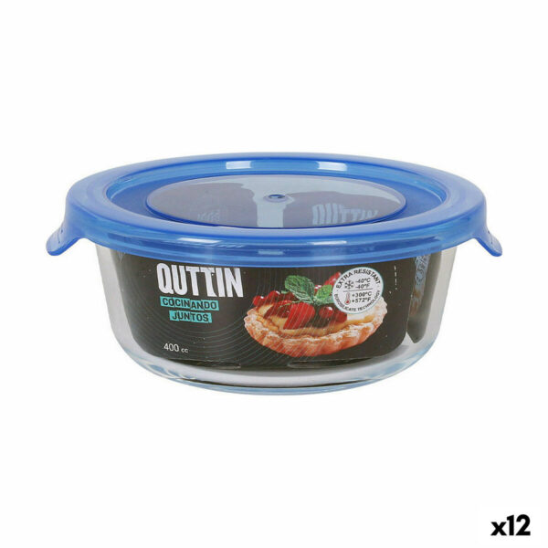 Lunchbox Quttin   Blau 400 ml (12 Stück)