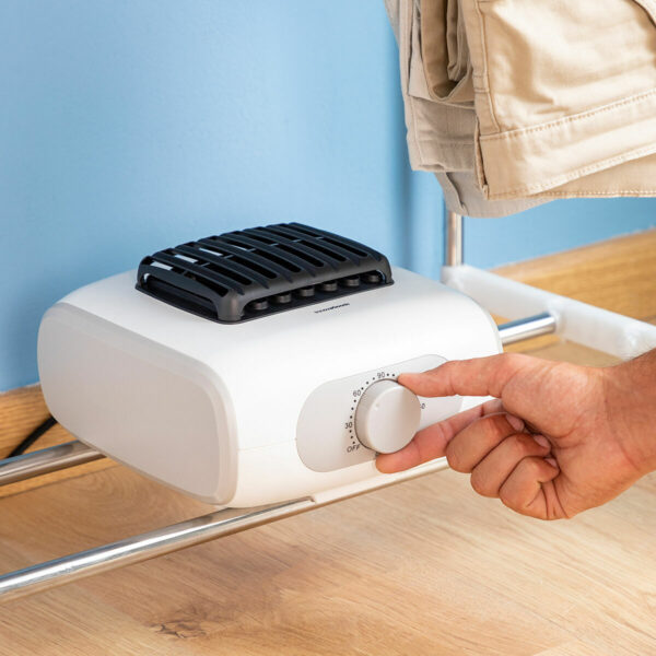 Tragbarer elektrischer Wäschetrockner mit 2 Höhen Dupledry InnovaGoods 1200 W – Bild 6