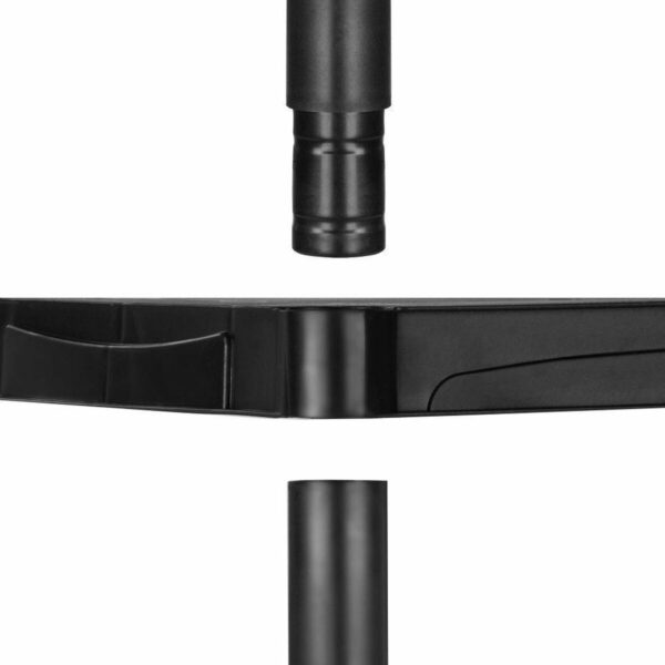 Marbueno Regal 5 Böden Kunststoff Schwarz 61x31x171 cm Garten 10538 – Bild 2