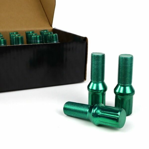 Set Muttern OMP 27 mm grün 20 uds M14 x 1,25 – Bild 4