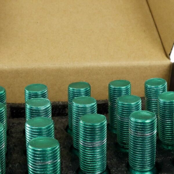 Set Muttern OMP 27 mm grün 20 uds M14 x 1,25 – Bild 5