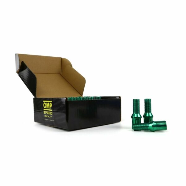 Set Muttern OMP 27 mm grün 20 uds M14 x 1,25 – Bild 6