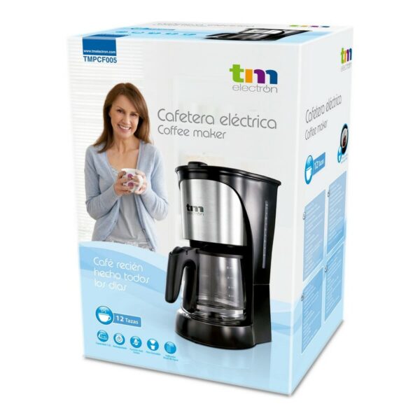 Filterkaffeemaschine TM Electron 1000W 1,5 L 12 Kopper – Bild 4