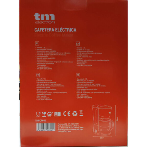 Filterkaffeemaschine TM Electron – Bild 2
