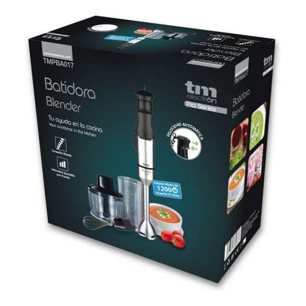 Handrührgerät TM Electron Edelstahl 1200 W – Bild 4
