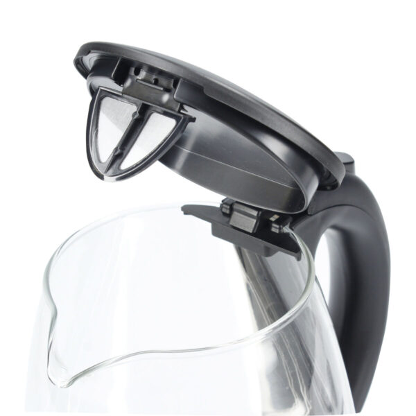Wasserkocher TM Electron 1,7 L Kristall Borosilikatglas – Bild 3