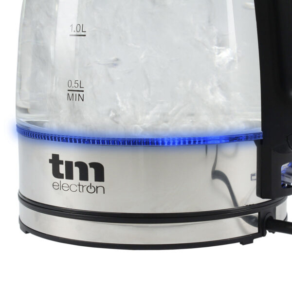 Wasserkocher TM Electron 1,7 L Kristall Borosilikatglas – Bild 5