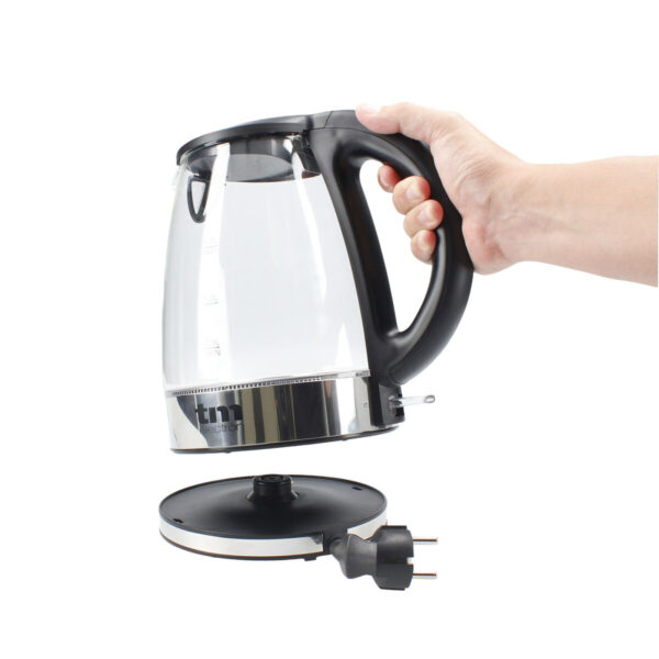 Wasserkocher TM Electron 1,7 L Kristall Borosilikatglas – Bild 8