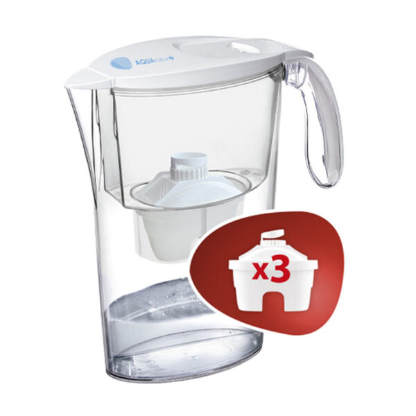 Filter-Karaffe TM Electron Durchsichtig Kunststoff 2,3 L (4 Stücke)