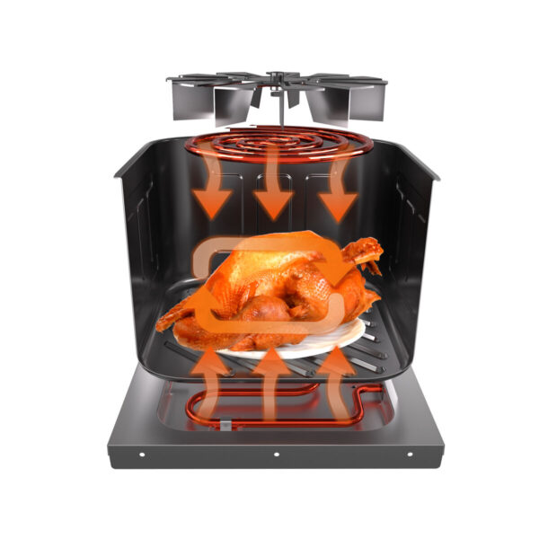 Heißluftfritteuse TM Electron 2000 W 9 L – Bild 3