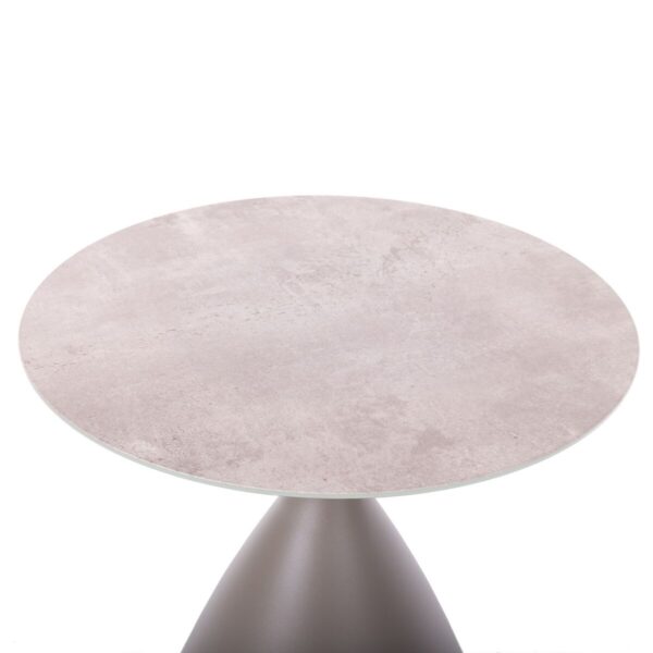 Tisch Nadia Grau 45 x 45 x 0,5 cm – Bild 2