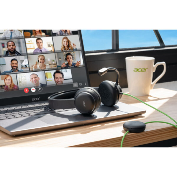 Gaming-Kopfhörer mit Mikrofon Acer AHW250 Schwarz – Bild 5