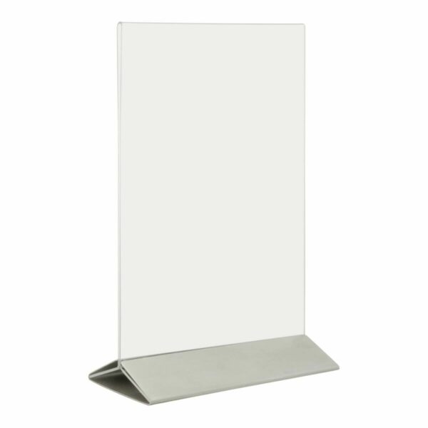 Schild Securit Durchsichtig Mit Unterstützung 24,3 x 15 x 7,4 cm – Bild 2
