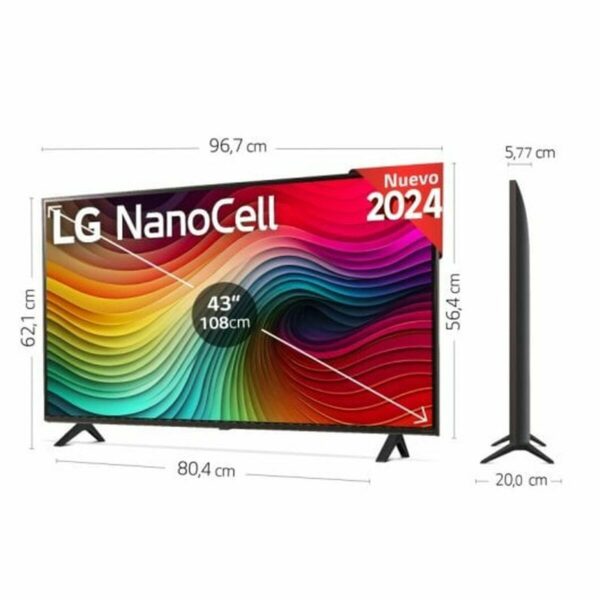 Smart TV LG 43NANO82T6B.AEU 4K Ultra HD 43" – Bild 3
