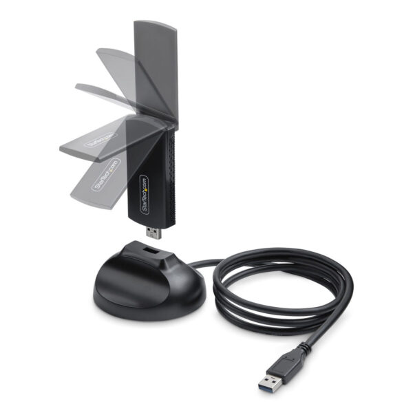 Netzwerkkarte Startech AX54005A-USB-WIFI-6E – Bild 6