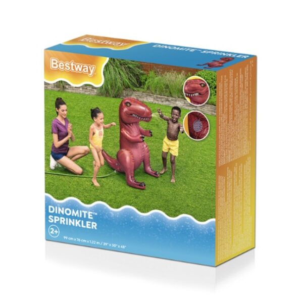 Bestway Sprinkler Aufblasbarer Dinosaurier 99x76x122 cm +3 Jahre Garten 52294 – Bild 4