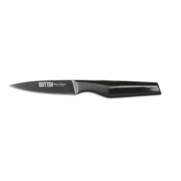 Schälmesser Quttin Black Edition 10,5 cm 1,8 mm (12 Stück) – Bild 2