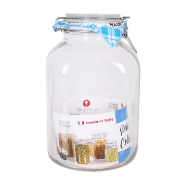 Topf Borgonovo Luftdicht Durchsichtig Kristall 4,25 L 14,5 x 14,5 x 26 cm (6 Stück) – Bild 2