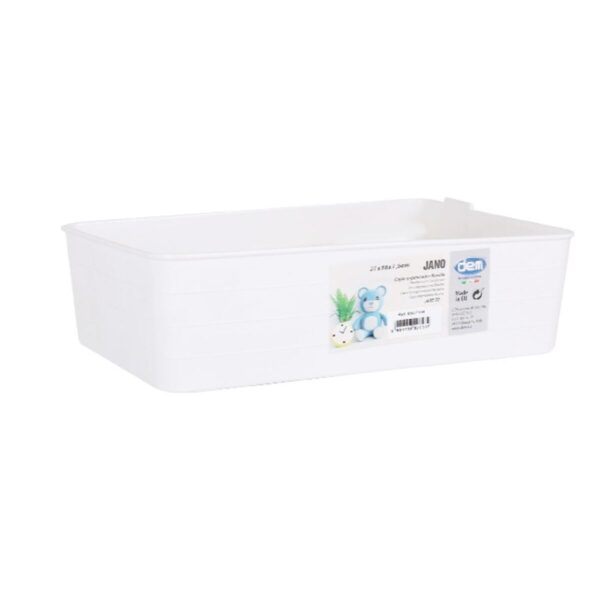 Schubladen-Organizer Dem Weiß 27 x 18 x 7,5 cm (24 Stück) – Bild 2