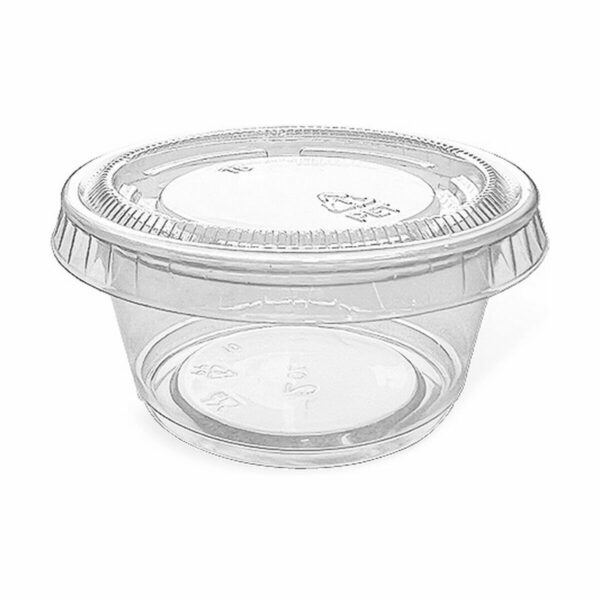 Mehrweg-Schalen-Set Algon Saucen 10 Stücke Kunststoff 60 ml (36 Stück) – Bild 2