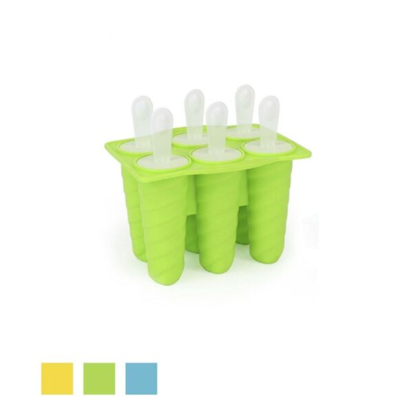 Eiscremeform Quttin Spirale Silikon 15 x 12 x 10,5 cm (12 Stück) – Bild 2