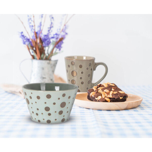 Tasse Kaffee und Tee La Mediterránea 100 ml Mond (36 Stück) – Bild 2
