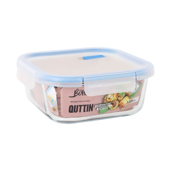 Lunchbox hermetisch Quttin Boho Durchsichtig 1,1 L (6 Stück) – Bild 3