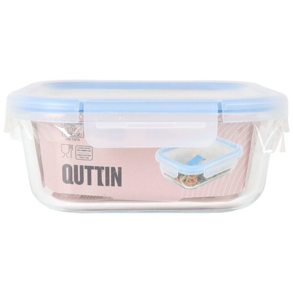 Lunchbox hermetisch Quttin Boho Durchsichtig 1,1 L (6 Stück) – Bild 4