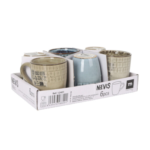 Tasse Kaffee und Tee La Mediterránea Nevis 90 ml (36 Stück) – Bild 3