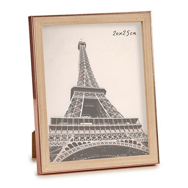 Fotorahmen Braun Kupfer Kunststoff Glas (23 x 27 x 2 cm) (6 Stück) – Bild 2
